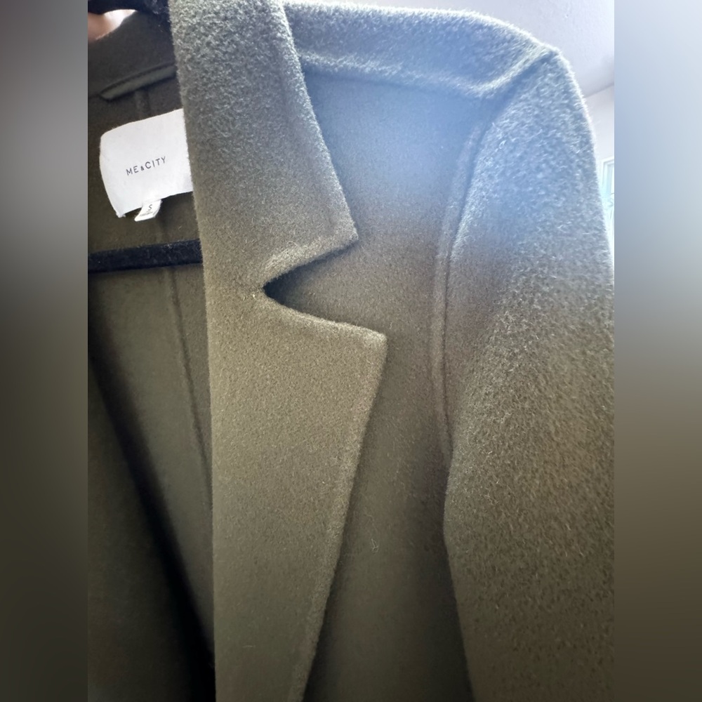 Wilfred Olive Trench Coat - Picture 3 of 8